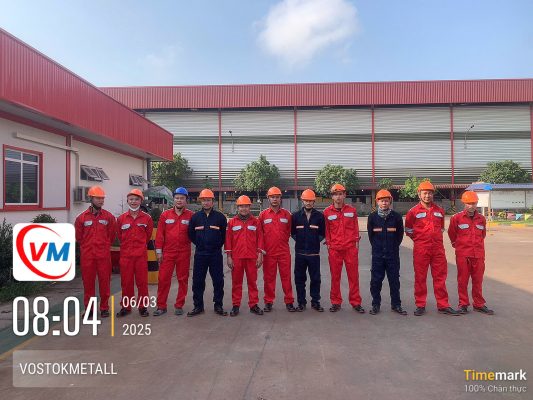 Vostokmetall đào tạo nhân sự đợt 1