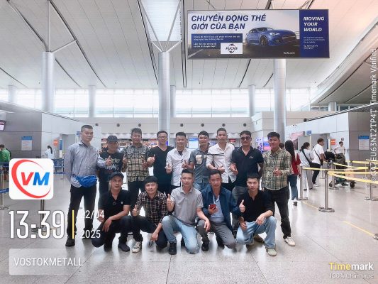 chuyến bay đưa người sang Nga - Vostokmetall